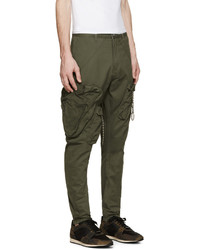 Pantalon cargo olive Mostly Heard Rarely Seen