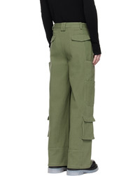 Pantalon cargo olive CALVINLUO