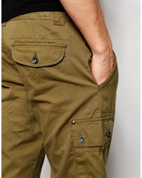 Pantalon cargo olive