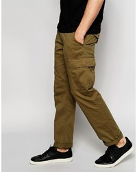 Pantalon cargo olive