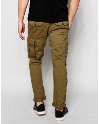 Pantalon cargo olive