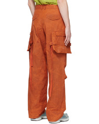 Pantalon cargo orange Andersson Bell