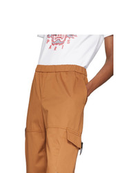 Pantalon cargo orange Kenzo