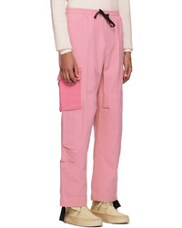 Pantalon cargo rose DOUBLE RAINBOUU