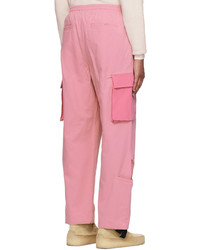 Pantalon cargo rose DOUBLE RAINBOUU