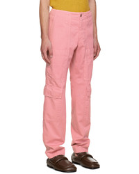 Pantalon cargo rose Dries Van Noten