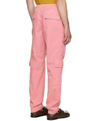 Pantalon cargo rose Dries Van Noten