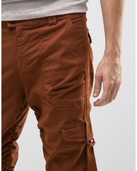 Pantalon cargo tabac Asos