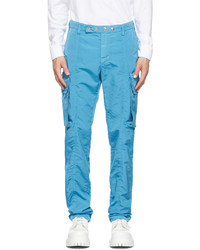 Pantalon cargo turquoise
