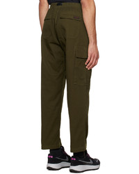 Pantalon cargo vert foncé Gramicci