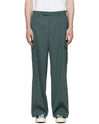 Pantalon cargo vert foncé Second/Layer