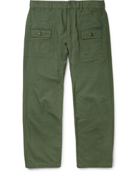 Pantalon cargo vert