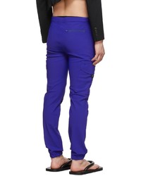 Pantalon cargo violet Coperni