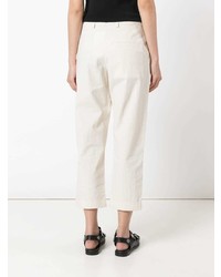 Pantalon carotte beige Toogood