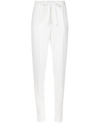 Pantalon carotte blanc Calvin Klein Collection