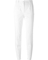 Pantalon carotte blanc Dolce & Gabbana