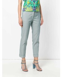 Pantalon carotte bleu clair Etro