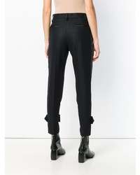 Pantalon carotte bleu marine Sacai