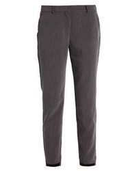 Pantalon carotte gris foncé Selected Femme
