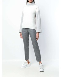 Pantalon carotte gris Peserico