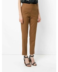 Pantalon carotte marron clair Andrea Marques