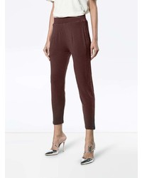 Pantalon carotte marron Lot78