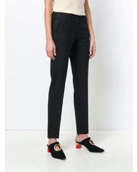 Pantalon carotte noir Frenken