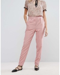 Pantalon carotte rose Fashion Union