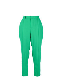 Pantalon carotte vert
