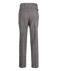 Pantalon chino à carreaux gris Paul Smith