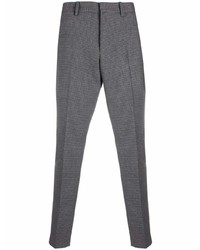 Pantalon chino à carreaux gris Pt01