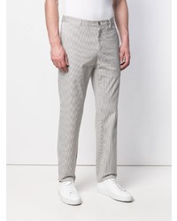 Pantalon chino à rayures verticales gris A.P.C.