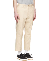 Pantalon chino beige Comme des Garcons Homme