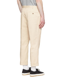 Pantalon chino beige Comme des Garcons Homme