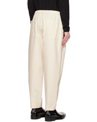 Pantalon chino beige Jil Sander