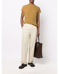 Pantalon chino beige Lemaire