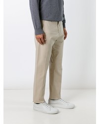 Pantalon chino beige AMI Alexandre Mattiussi