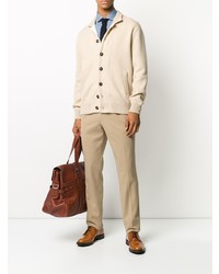 Pantalon chino beige Brunello Cucinelli