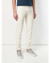 Pantalon chino beige Incotex