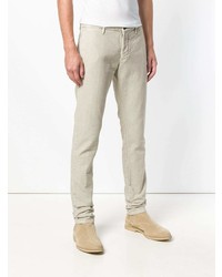 Pantalon chino beige Incotex