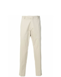 Pantalon chino beige Dell'oglio