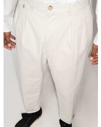 Pantalon chino beige Beams Plus