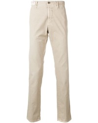 Pantalon chino beige Incotex