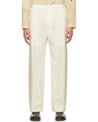 Pantalon chino beige Lemaire