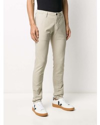 Pantalon chino beige Incotex