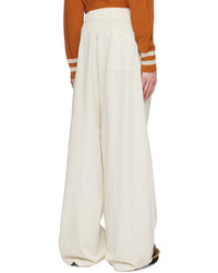 Pantalon chino beige Dries Van Noten