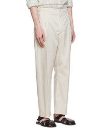 Pantalon chino beige Lemaire