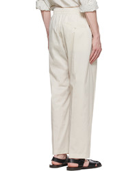 Pantalon chino beige Lemaire