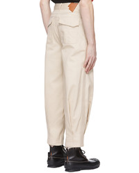 Pantalon chino beige Ader Error