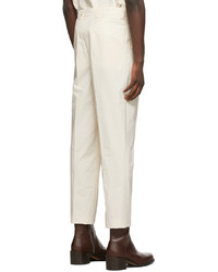 Pantalon chino beige Nanushka